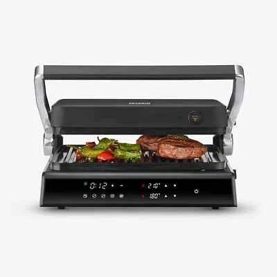 Severin Digital Kontakt-Grill SEVINI COMFORT KG 2399 Schwarz NEU - Bild 1 von 4