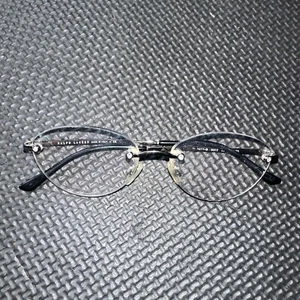 Ralph Lauren Brille Schwarz Gestell 54- Randlos Made In Italy 5077-B 9002 53/15 - Bild 1 von 4
