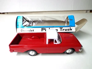 Chevrolet tin friction pick up truck mib 1960s Trade Mark Japan promo piece - Picture 1 of 9