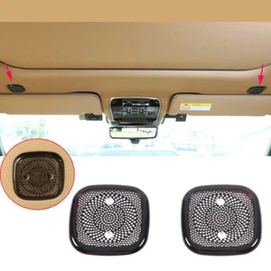 2×Steel Black Top Roof Speaker Net Cover For LR Range Rover Sport /Vogue 2023-24 - Bild 1 von 15
