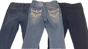 Lot of Girls Soft Denim Jeggings 7/8 - Picture 1 of 4