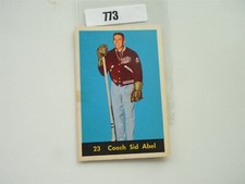 VINTAGE HOCKEY CARD PARKHURST 1960-61 DETROIT RED WINGS SID ABEL NO773