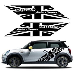 For Mini Cooper JCW R56 R50 F56 R53 R55 R60 Car Door Side Stickers Waterproof Vi - Zdjęcie 1 z 34