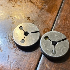 1/4-28 UNF-3A -THREAD RING GAGES -GO .2268  NO GO-.2246 (I27) - Picture 1 of 7