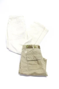 Scotch And Soda Boys Cargo Shorts Jeans Khaki Size S Lot 2 - Picture 1 of 5