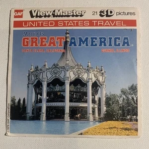 View-Master GREAT AMERICA AMUSEMENT PARK - K94 - 3 Reel Set - 1979 - Picture 1 of 10