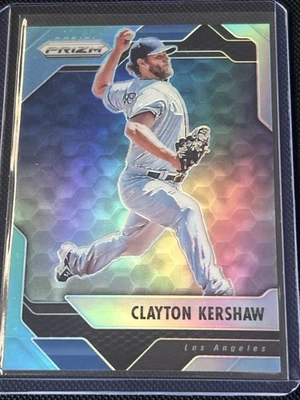 2017 Panini Chronicles - Prizm Clayton Kershaw #32 Light Blue Prizm /299 🐐 - Image 1 of 4