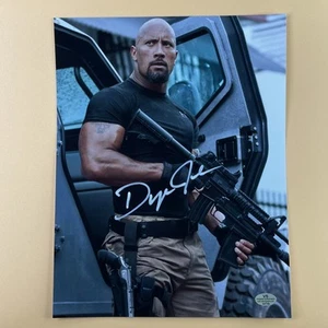 Dwayne ‘THE ROCK’ Johnson Signed Photo Fast & The Furious 8.5x11 w/ COA - Picture 1 of 11