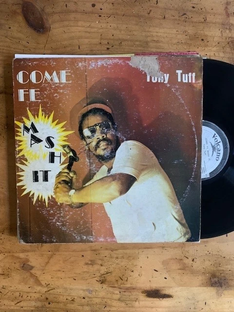 TONY TUFF : COME FE MASH IT. VOLCANO     LP - Photo 1/1