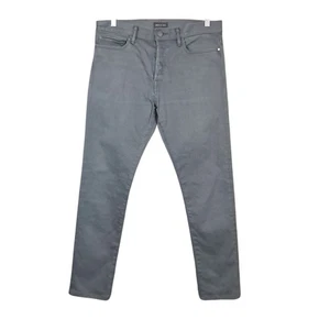 John Elliott The Cast 2 Slim Herren 34x29,5 Denim Jeans dunkelgrau beschichtet Japan - Bild 1 von 14