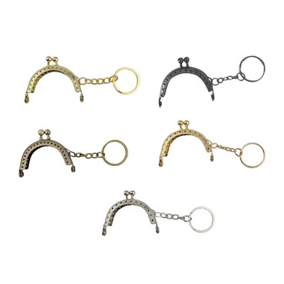  5 Pezzi Mini Chiusura per Borsa Accessori Chiusure Fibbia per Borse - Immagine 1 di 4