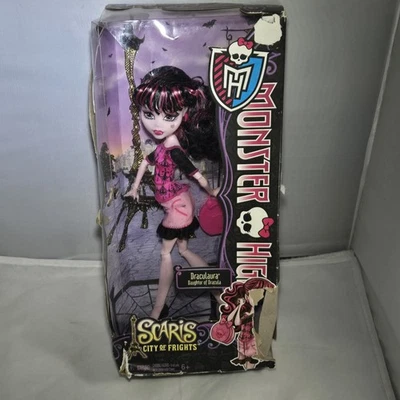 Monster High DRACULAURA Scaris City of Frights Doll 2012 RARE NIB - Image 1 of 4