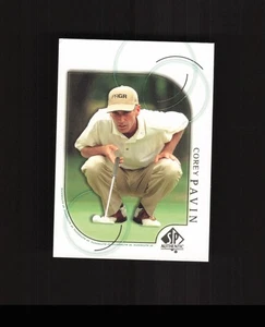 2001 Upper Deck SP Authentic #43 Corey Pavin PGA Golf Card - Picture 1 of 2