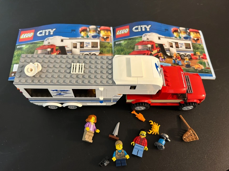 LEGO CITY: Pickup & Caravan (60182) 99% complete  - Image 1 of 1
