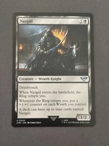 Nazgul 333-MTG: Lord of the Rings: Tales of Middle-Earth-NM-Regular Finish - Picture 1 of 2