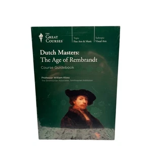 The Great Courses Dutch Masters: The Age of Rembrandt DVDs & Coursebook New D14 - Picture 1 of 3