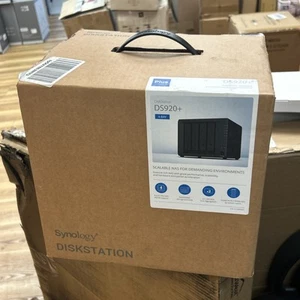 Synology 4 bay NAS DiskStation DS920+ (Diskless), 4-bay; 4GB DDR4 - Afbeelding 1 van 3