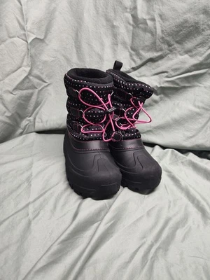 Botas de nieve Snowden Western Chief Dot talla 3 para niña Foto 1 de 4