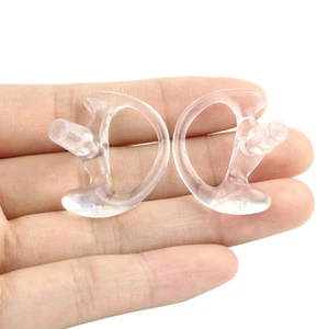 10 Pairs Silicone Soft Ear Bud Large for Air Duct Covert Acoustic Tube Earpiece - Picture 1 of 3