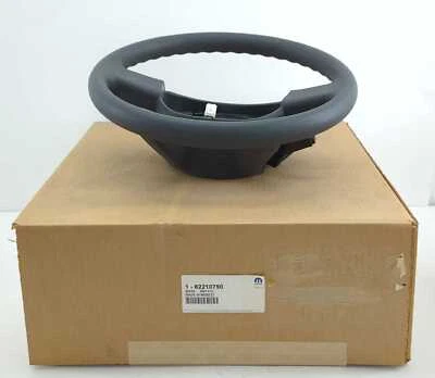 New OEM genuine Mopar Steering Wheel 2008-2011 Jeep Liberty Nitro Gray 82210790 - Image 1 of 4
