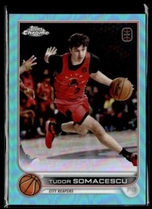 2023-24 TOPPS OTE TUDOR SOMACESCU 144/199 CITY REAPERS #98 BLUE REFRACTOR - Picture 1 of 2