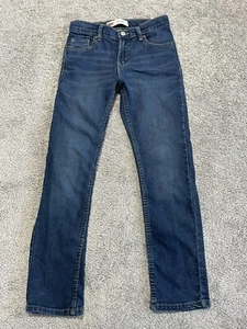 Levi’s 511 Girls Slim Denim Blue Jeans Size 14 Reg 27x29 - Picture 1 of 14