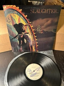 NM Slaughter Stick It To Ya Original 1990 LP VINYL Brazil kiss ac/dc hard rock - Picture 1 of 5