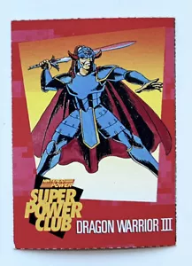 Scheda Nintendo Power Super Power Club DRAGON WARRIOR III #10 NES rossa NIN - Foto 1 di 5