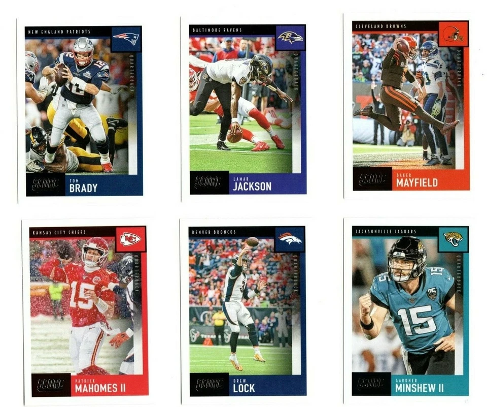 2020 Score Football Singles : Stars - Image 1 of 3