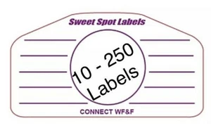 10-250 Golf Club Multi Impact Tape Labels Lesson Training Irons Woods Wedges - Picture 1 of 1