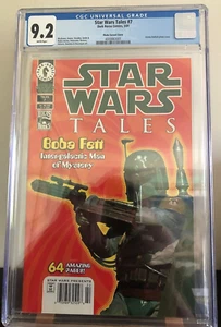 DARK HORSE STAR WARS TALES #7 BOBA FETT CGC 9.2 PHOTO & NEWSSTAND VARIANT - Picture 1 of 2
