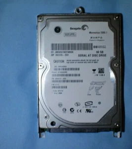 Seagate MOMENTUS hard drive 7200.1 2.5" 60GB SATA ST96023AS pc COMPUTER HD PS4 - Picture 1 of 4