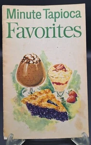 Vintage 1976 Minute Tapioca Favorites Recipe Booklet 23pgs - Imagen 1 de 3