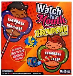 Watch Ya Mouth THROWDOWN Edition Board Game Ages 8+ Buffalo Games SEALED New! - Picture 1 of 1