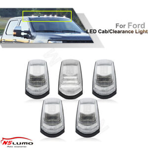 For 17-22 Ford F250 F350 F450 F550 Super Duty LED White Roof Cab Clearance Light