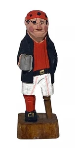 Figuras talladas en madera de pirata náutico Nanco en el mar estatuilla coleccionable - Imagen 1 de 7