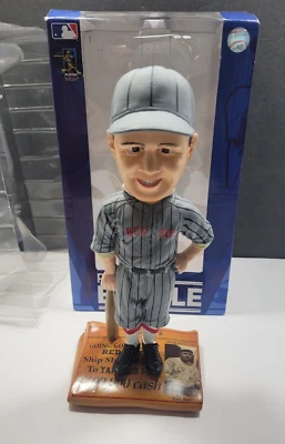 Babe Ruth Trade News Paper Yankees / Red Sox Forever Bobblehead LE 714 - Image 1 of 4