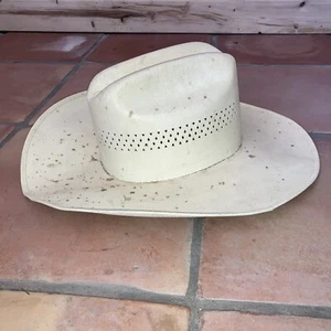 vintage ARRI cowboy Hat Kids WESTERN straw RODEO roping - Picture 1 of 5