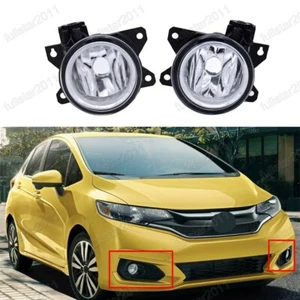 Pair Left&Right Side Front Bumper Driving Fog Light Lamp For Honda Fit 2017-2018 - Bild 1 von 6