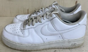 Men's Nike Air Force 1 Low Top Shoes Size 12 Style: 316122-111 Color All White - Picture 1 of 8