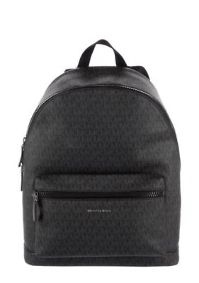 Mochila Michael Kors Cooper Para Hombre Negra Monograma Nueva Foto 1 de 3