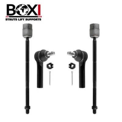 Kit de varilla de amarre exterior interior delantero 4 piezas para Mercury Sable 1986-1995 Foto 1 de 4