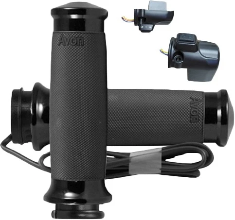 Empuñaduras térmicas Avon Custom Contour negras CC-86-AN-F24-HT Foto 1 de 1