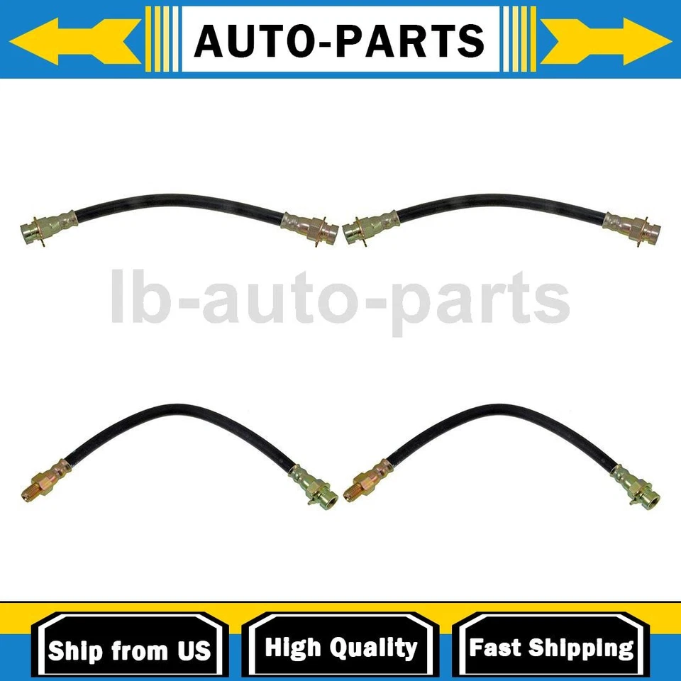 Manguera de freno delantera trasera Dorman 4 piezas para Pontiac Chieftain 1958 6,1 L Foto 1 de 4