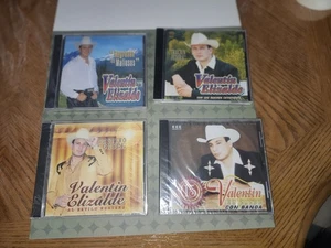 Valentin Elizalde Lote De 4 Cds Originales Musica Mexicana Corridos New - Imagen 1 de 6
