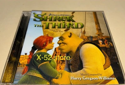 Shrek The Third CD soundtrack Harry Gregson Williams score 18 trcks Dreamworks 3 - Image 1 of 4