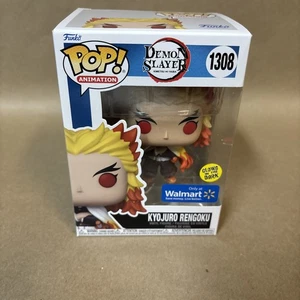 Funko Pop! Vinyl: Demon Slayer: Kimetsu no Yaiba - Kyojuro Rengoku (Glows In The - Picture 1 of 6