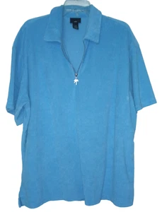 Camisa Top H&M French Terry PopOver 1/4 Cremallera Para Hombre Talla XL Dobladillo Recto - Imagen 1 de 4