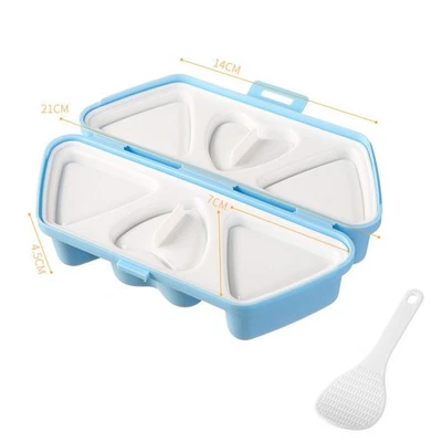 Foldable 6 in 1 Onigiri For Mold Triangle Rice Ball Maker for Easy Storage - Image 1 of 3