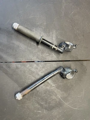 Clip de manillar izquierdo derecho Honda VTR1000F Super Hawk 98-05 barra OEM VTR 1000 Foto 1 de 4